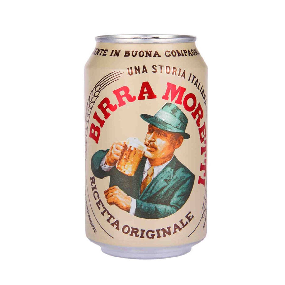 Birra Moretti lattina